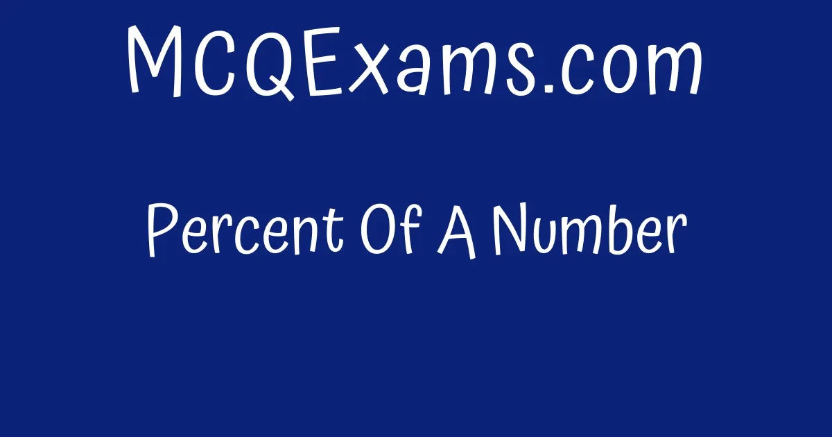 percent-of-a-number-mcqexams