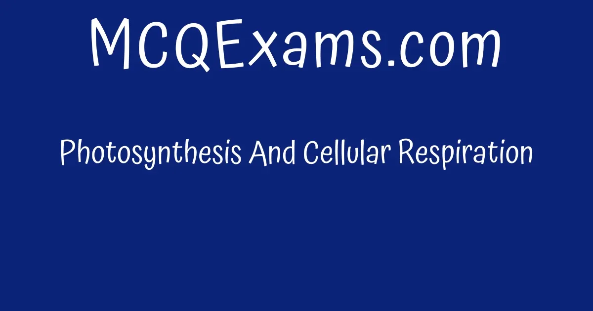 photosynthesis-and-cellular-respiration-mcqexams