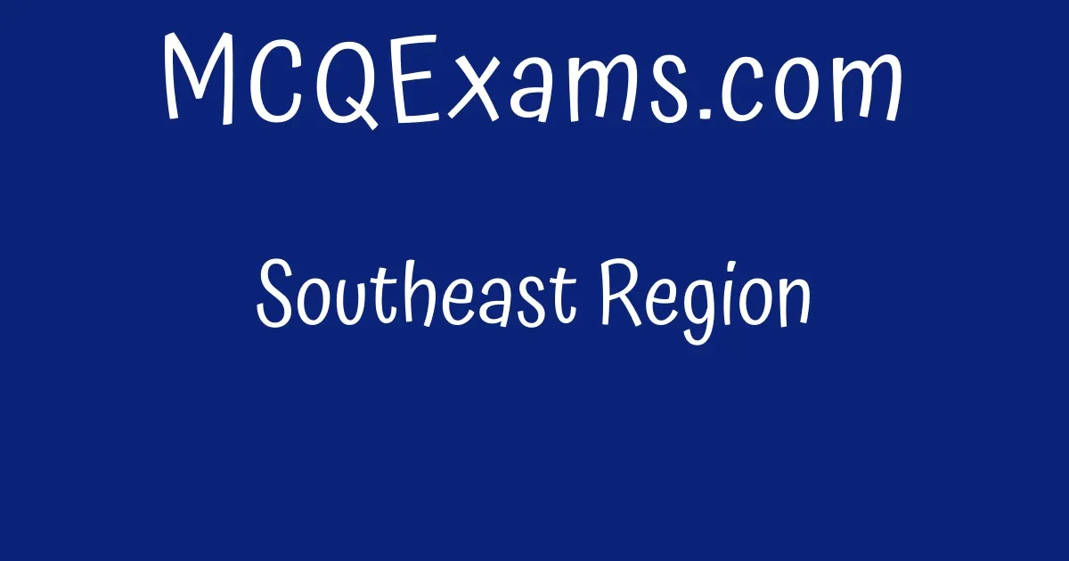 southeast-region-mcqexams